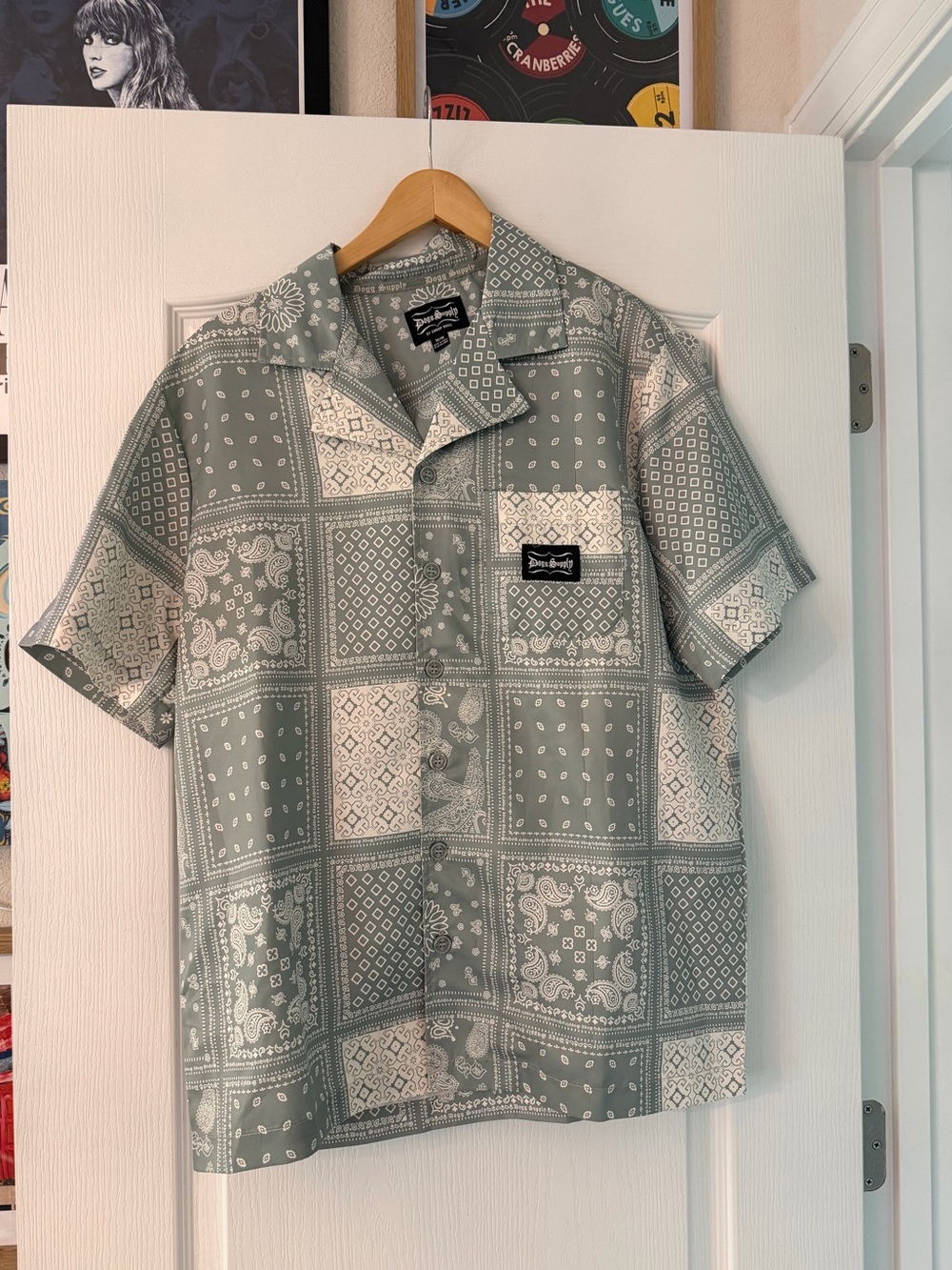 Dogg Supply Bandana Button Down M